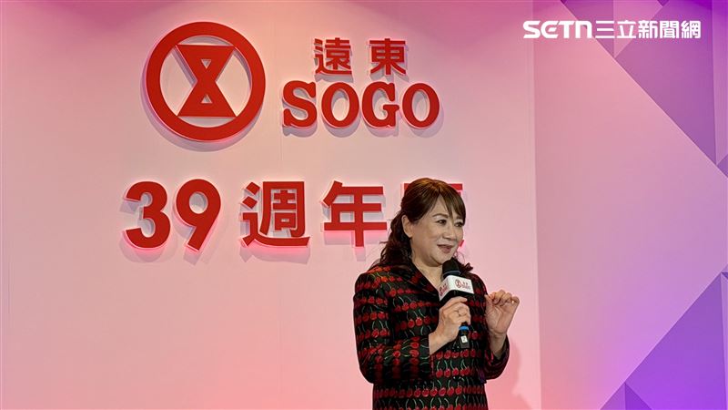遠東SOGO董事長黃晴雯表示,今年景氣回來了,對於週年慶達標很有信心。(圖/記者賴俊佑攝影)