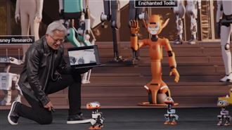 超萌機器鴨登場！黃仁勳柏林演講亮點曝
