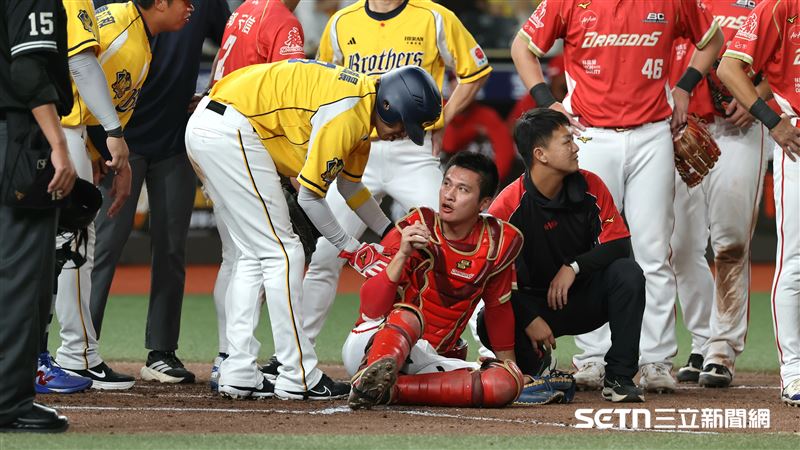 林辰勳本壘攻防戰退場　味全親曝最新傷情