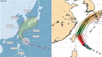 薔琵仍不排除登陸　北部、宜花將首當其衝