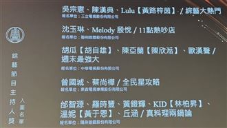 胡瓜吳宗憲曾國城對決金鐘　他被預測得獎