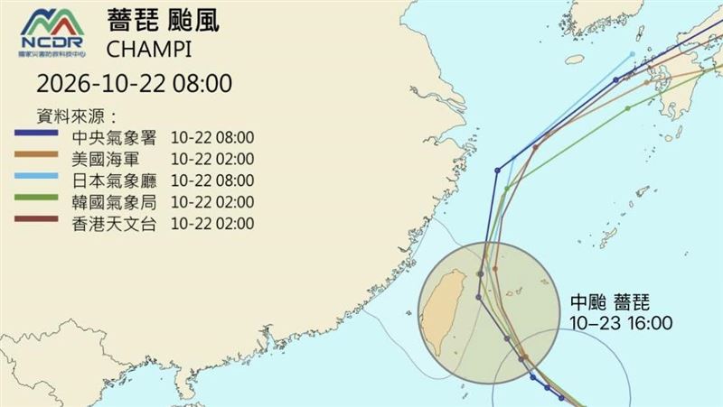 全台週五將被暴風圈籠罩！影響時間拉長