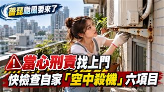 薔琵颱風要來了！快檢查自家六大空中殺機