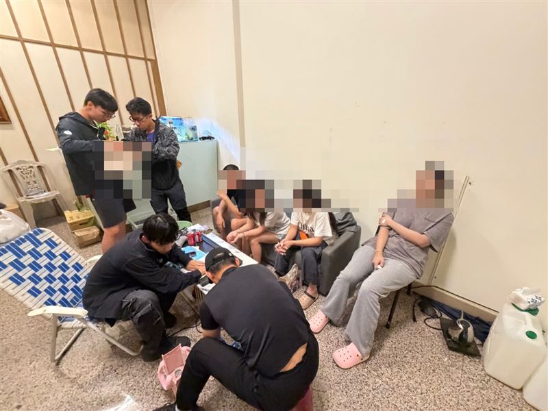 岡山分局,美容館,泰籍,老司機,妨害風化,移民署,高雄,女服務生,尋芳客（圖／翻攝畫面）