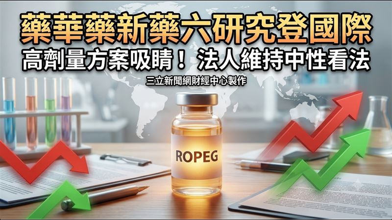 藥華藥Ropeg六研究將登國際　法人這樣看