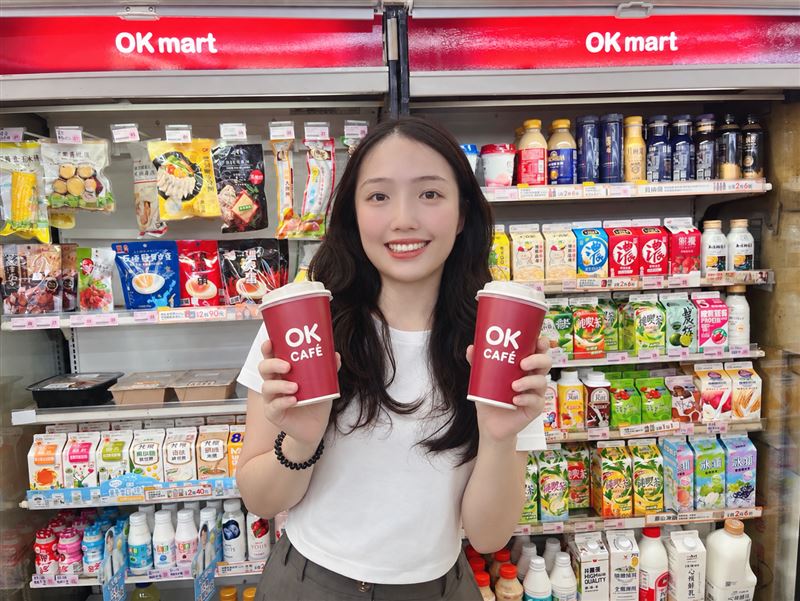 OKCAFE即日起至11月11日推出指定風味飲品優惠。（圖／品牌業者提供）