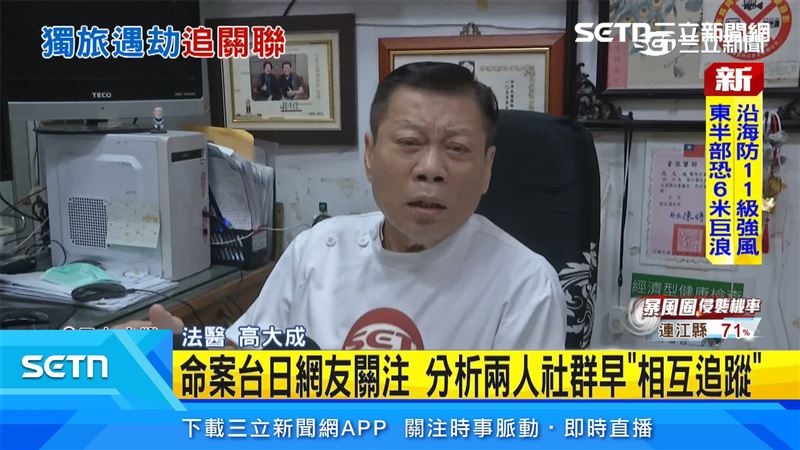死者凶嫌相識? 河口湖案高大成疑預謀殺害