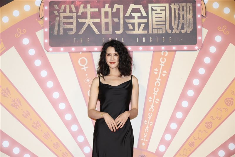 劉奕兒在電影中飾演陳冲女兒。(圖/記者鄭孟晃攝影)