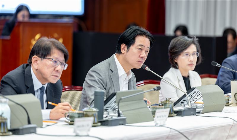 總統賴清德主持「國家氣候變遷對策委員會第9次委員會議」(圖/總統府提供)