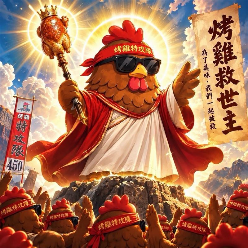 烤雞特攻隊下賭注,直言本島19個縣市這次都會放颱風假,「只要有哪個縣市沒放,我就該縣市請吃100隻烤雞。」(圖/翻攝自烤雞特攻隊 中南部臉書)