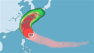 薔琵暴風圈進入陸地！15縣市侵襲率破9成