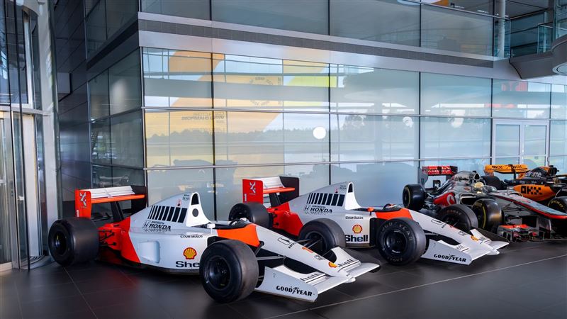 麥拉倫總部出售5輛F1傳奇賽車。（圖／翻攝McLaren網站）