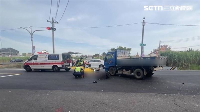 51歲吳姓肇事駕駛,開小貨車撞死人,毒品快篩陽性,檢方聲押獲准。(圖/翻攝畫面)