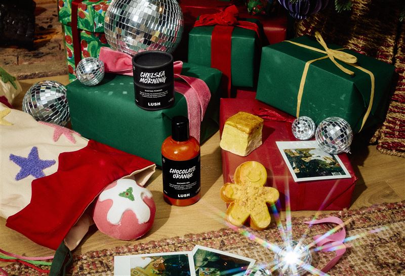 LUSH 2026 聖誕節限定系列:選擇比童話更動人的手作心意!。(圖/品牌業者提供)