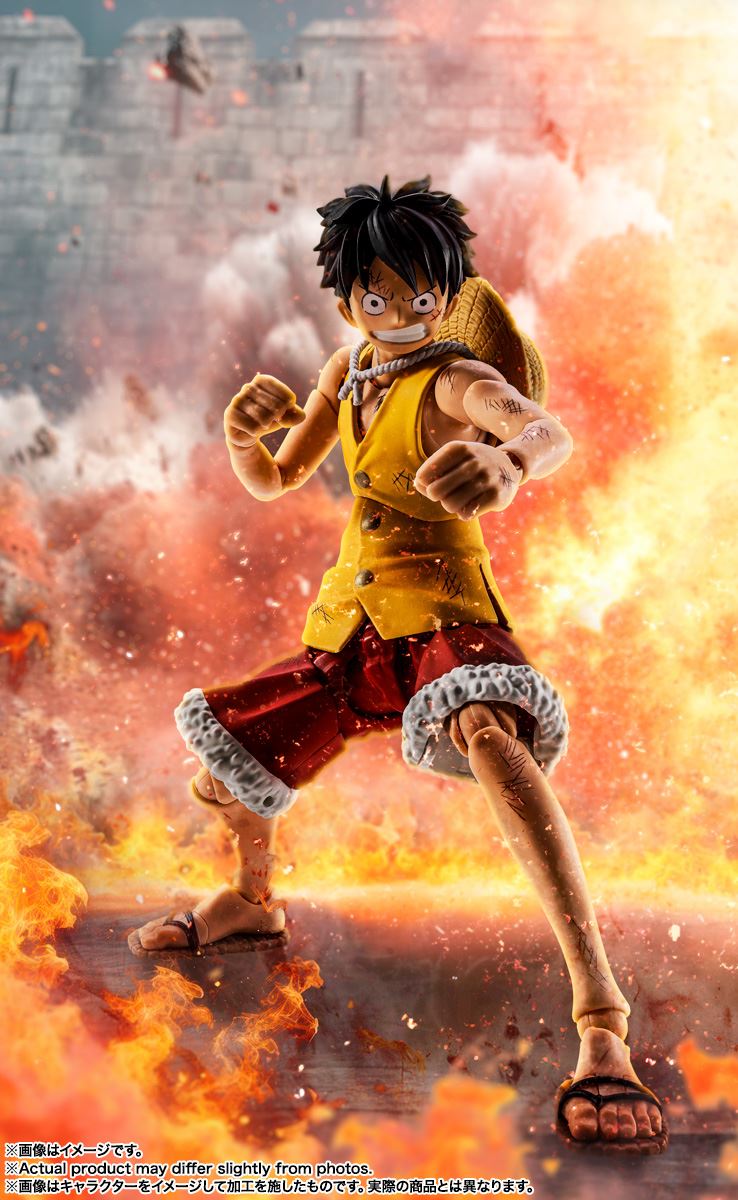 S.H.Figuarts 蒙其·D·魯夫-馬林福特頂點戰爭。(圖/品牌業者提供)