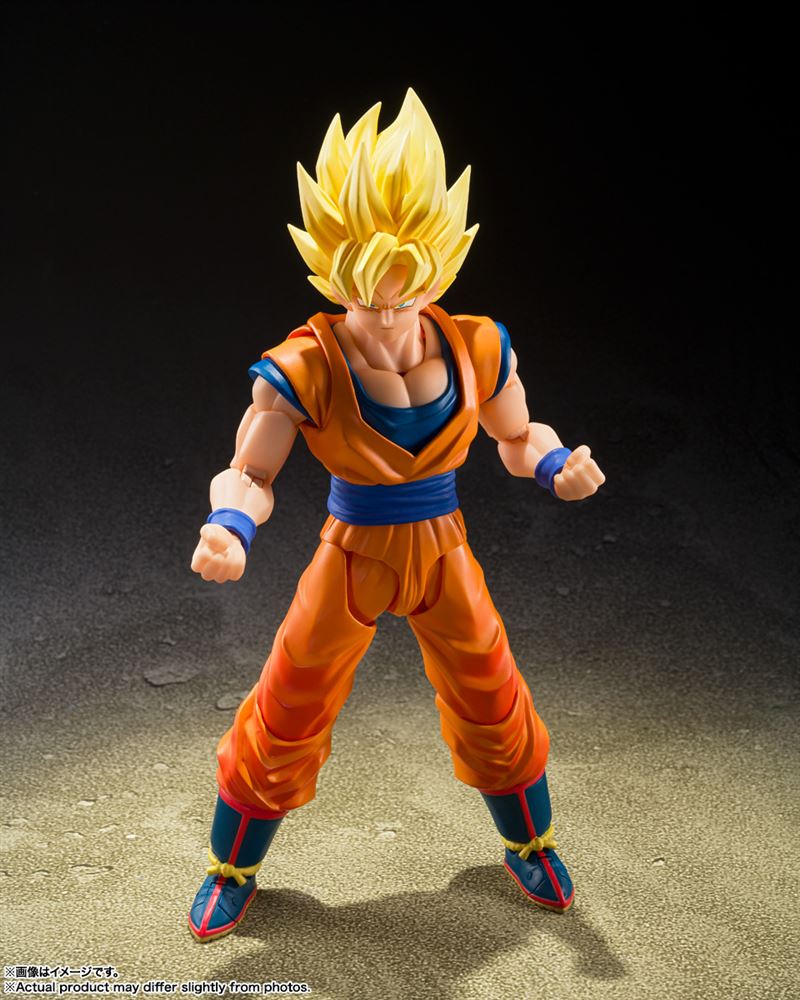 S.H.Figuarts 超級賽亞人孫悟空決戰的開幕。(圖/品牌業者提供)