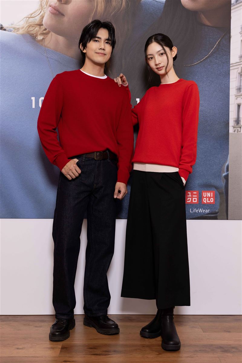 今年秋冬最值得投資的單品UNIQLO 100%喀什米爾毛衣,匠心工藝0獻上高品質的輕盈柔軟。(圖/品牌業者提供)