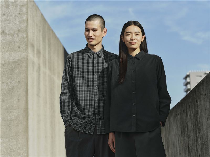 MUJI無印良品法蘭絨服飾系列。(圖/品牌業者提供)
