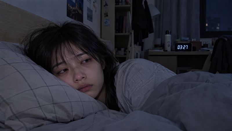 腎臟科醫師洪永祥分享睡眠不足的十大傷害,從皮膚老化、記憶力衰退、人際關係變差,到免疫力下降、心血管負擔增加,提醒民眾別忽視睡眠對健康的影響。(示意圖/AI製圖)