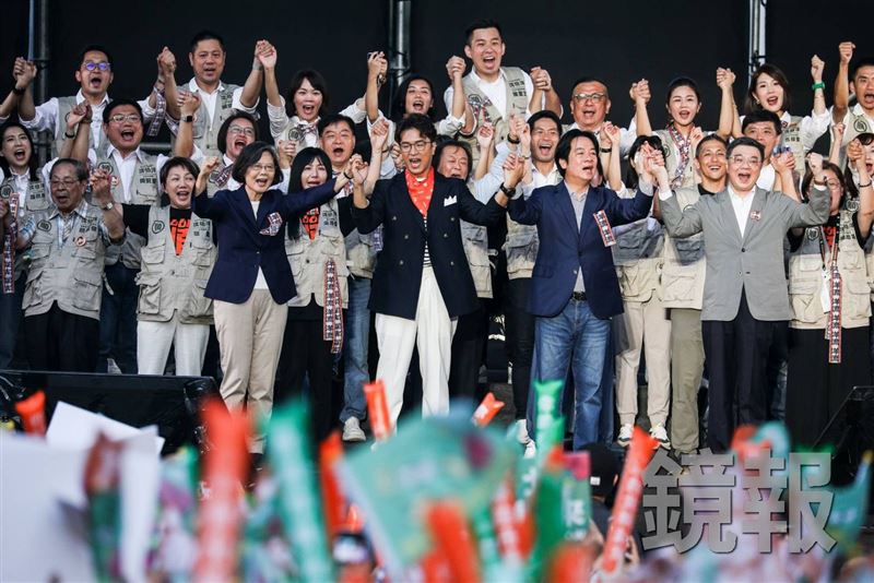 游淑慧稱沈伯洋不敢找賴清德站台，但事實上沈伯洋競總成立那天賴清德就曾出席