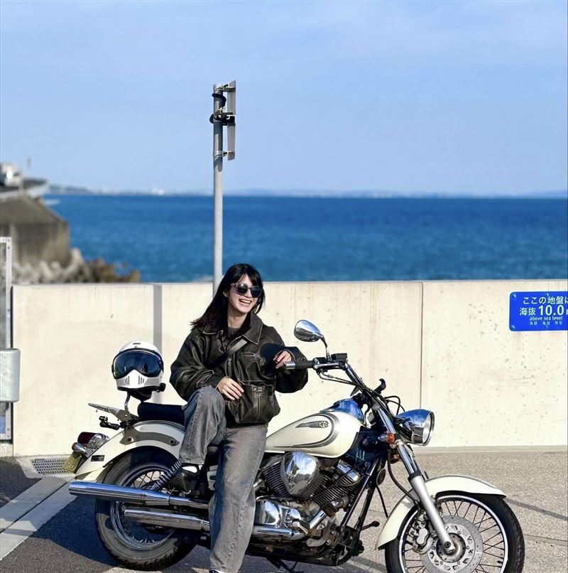 蒔田彩珠被目擊騎車載男星出遊。(圖/翻攝自IG)