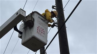 薔琵颱風「擾亂2天」桃園累積逾2萬戶停電