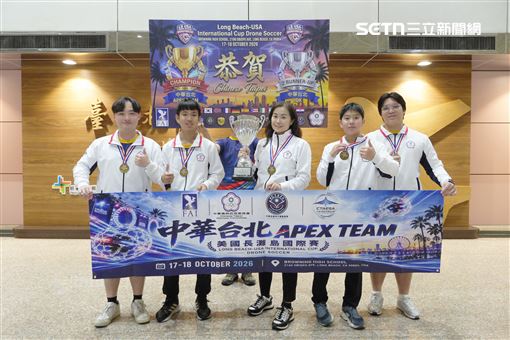 揚威美國！台灣無人機代表隊APEXTEAM奪冠