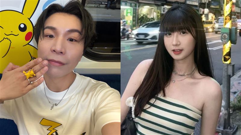 派翠克與耳機妹真實關係引發外界討論。(圖/翻攝自派翠克、耳機妹IG)