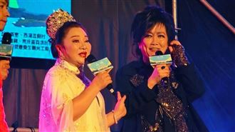 白冰冰颱風天開唱！驚曝超震撼場面