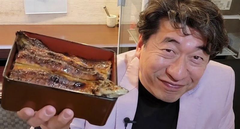 日本美食家、搞笑藝人寺門吉門當初推薦該店的影片和發文,目前都已下架。(圖/翻攝自X平台)