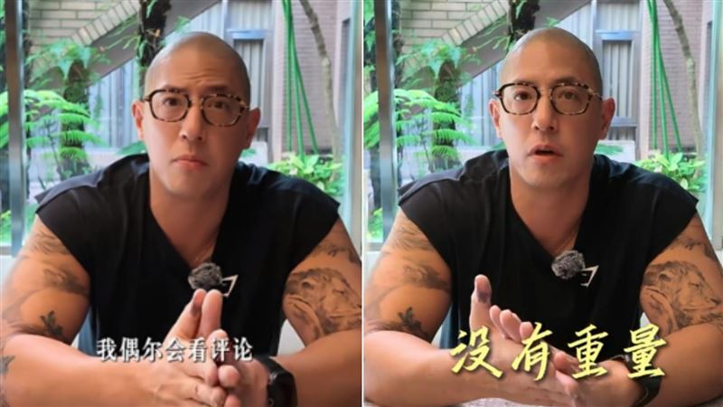 蔣友柏認為,網路評論對自己來說沒有重量,不必因此影響生活。(圖/翻攝自蔣友柏小紅書)