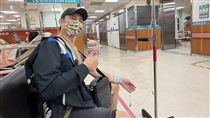 颱風天送醫急診　61歲八點檔男星親曝病況