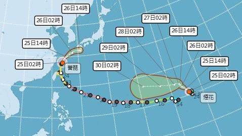 薔琵走了煙花生成！恐達強颱　最新路徑曝