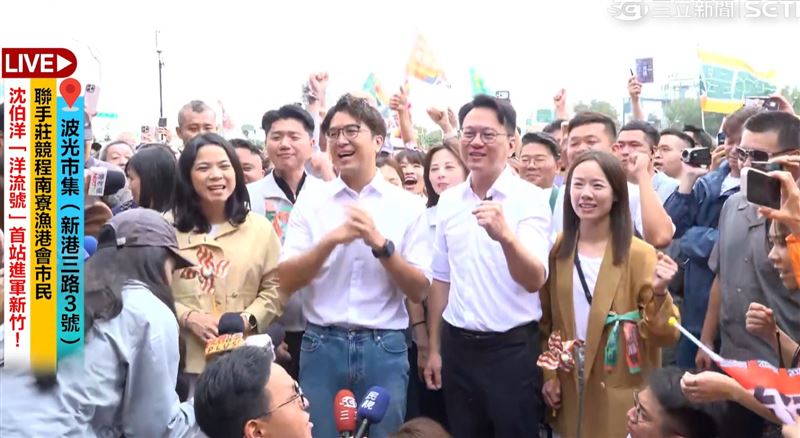 太太都叫心慧！沈伯洋、莊競程合體受訪