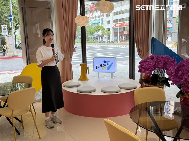 蔣萬安競總搶先開箱(圖/記者陳思妤攝影)