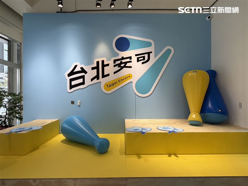 蔣萬安競總搶先開箱(圖/記者陳思妤攝影)