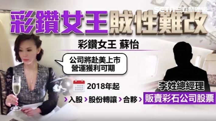 昔詐5億遭判刑　彩鑽女王再爆詐1.3億起訴