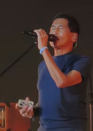 齊秦近日到大馬雲頂開唱。(圖/翻攝自微博)