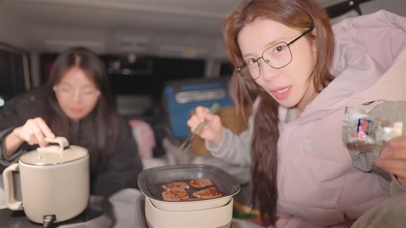 李多慧武嶺拍片攀爬岩壁煮食　太管處開罰