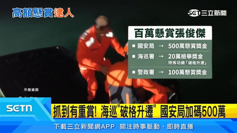 國安單位祭出高額選賞金額