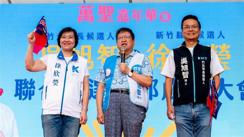 楊文科力挺徐欣瑩、吳旭智　盼縣市合作