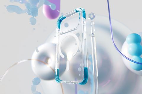 CASETiFY 全新透明手機殼採用能有效抵抗泛黃的 UV Defender 抗紫外線材質打造透明背板與側框設計,提供清晰透亮的質感與防護升級。(圖/品牌業者提供)