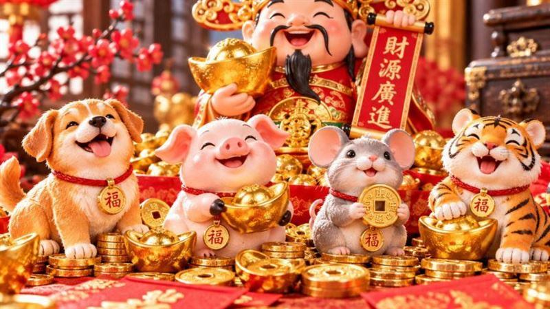 11月最旺4生肖出爐！冠軍正偏財通吃賺翻