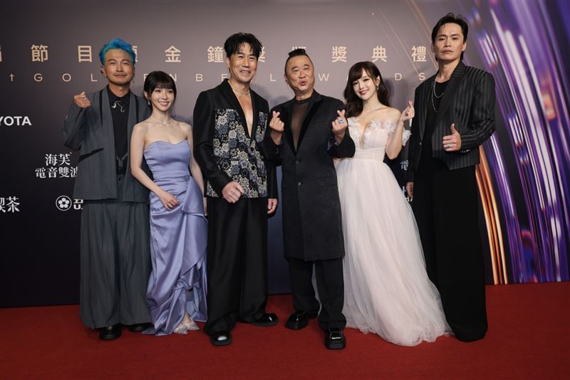 由邰智源、羅時豐、黃鐙輝、KID、溫妮、丘涵6人主持的料理節目《真料理兩鍋論》入圍綜藝節目主持人獎。（圖／記者鄭孟晃、田俊彥攝影）
