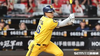 黃韋盛敲勝利打點　平野惠一提醒「多笑」