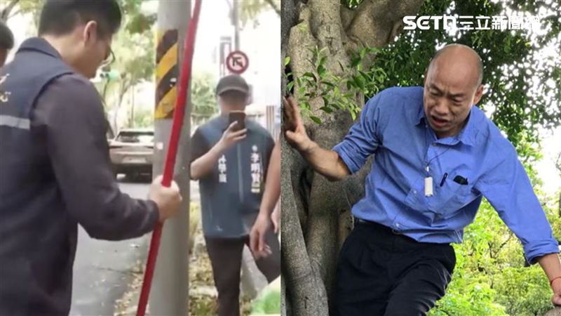 蔣萬安掃地挨酸　他憶韓國瑜爬樹1句吐槽