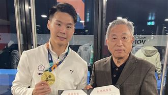 唐嘉鴻摘金！駐荷代表處轉達正副總統賀電