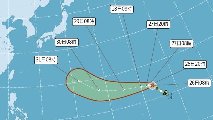 新／煙花升格中颱　最新路徑、對台影響曝