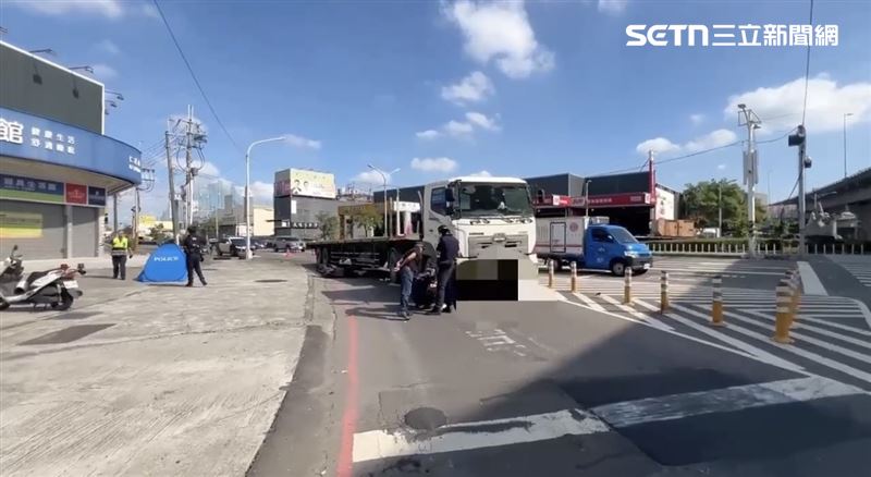 初判雙方駕駛疑似均未保持行車安全間隔導致肇事。（圖／翻攝畫面）