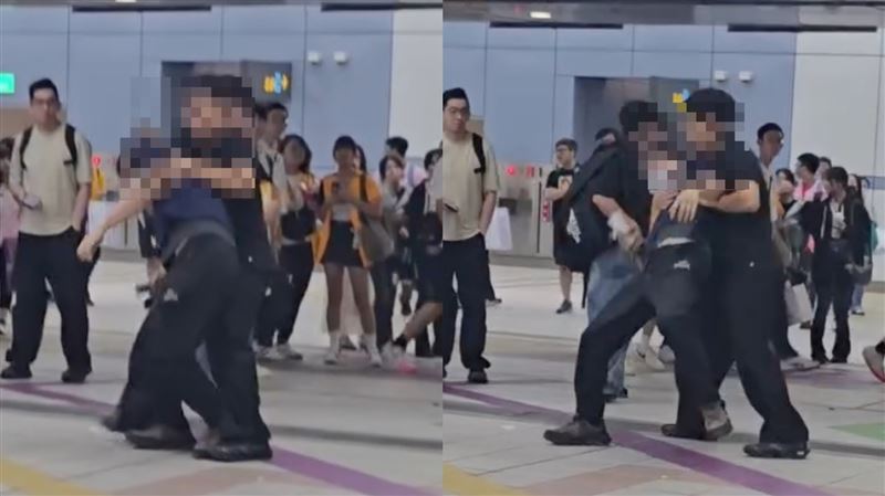 國父紀念館站突爆拉扯！真相曝光抓偷拍男